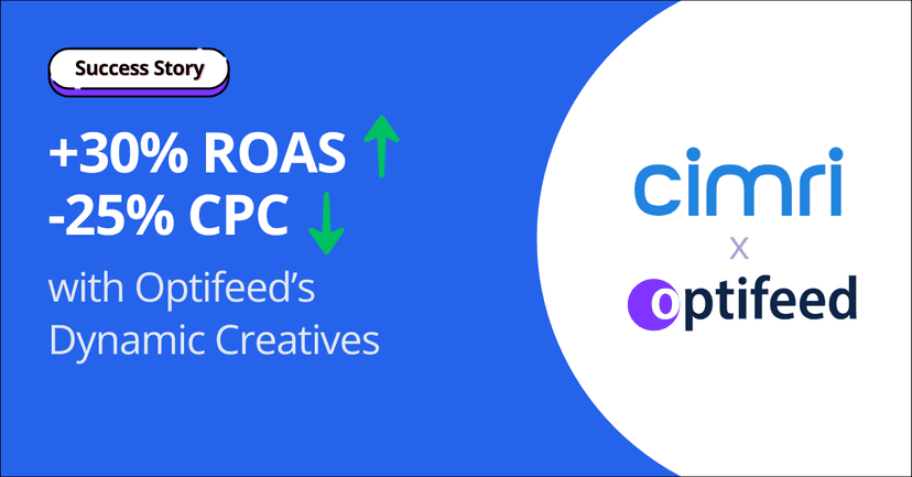 Success Story: Cimri – Achieving +367% Net Profit with Optifeed's Dynamic Creatives